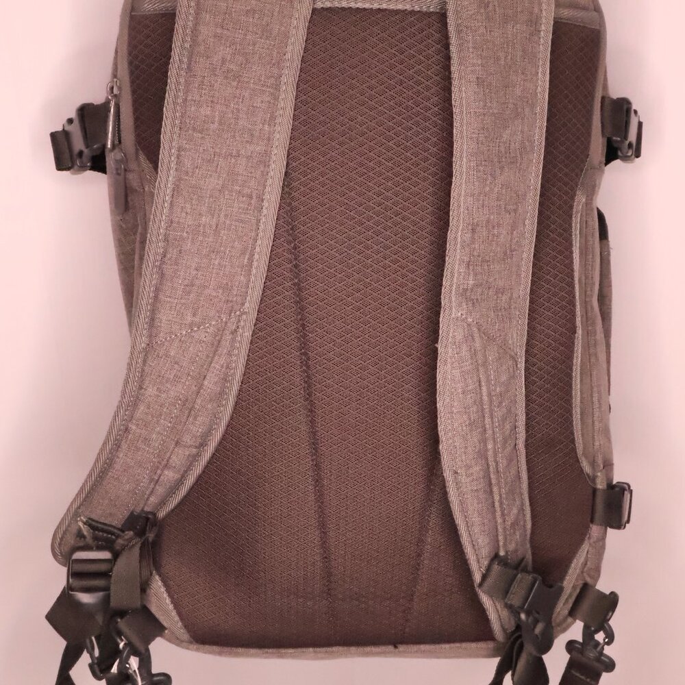 Grey Convertible Backpack/Suitcase - Picture 2 of 3